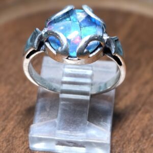 Foldover Triplet Mosaic Opal